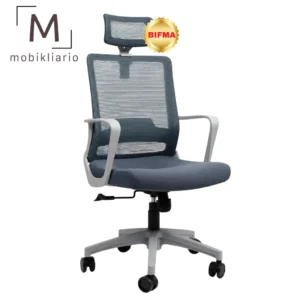 Silla Directiva Moldavia Gris Cabecera